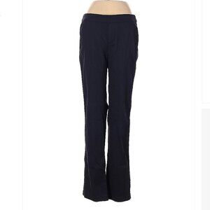 MARC by Marc Jacobs Navy Blue Textured Stripes Pants Size 0
